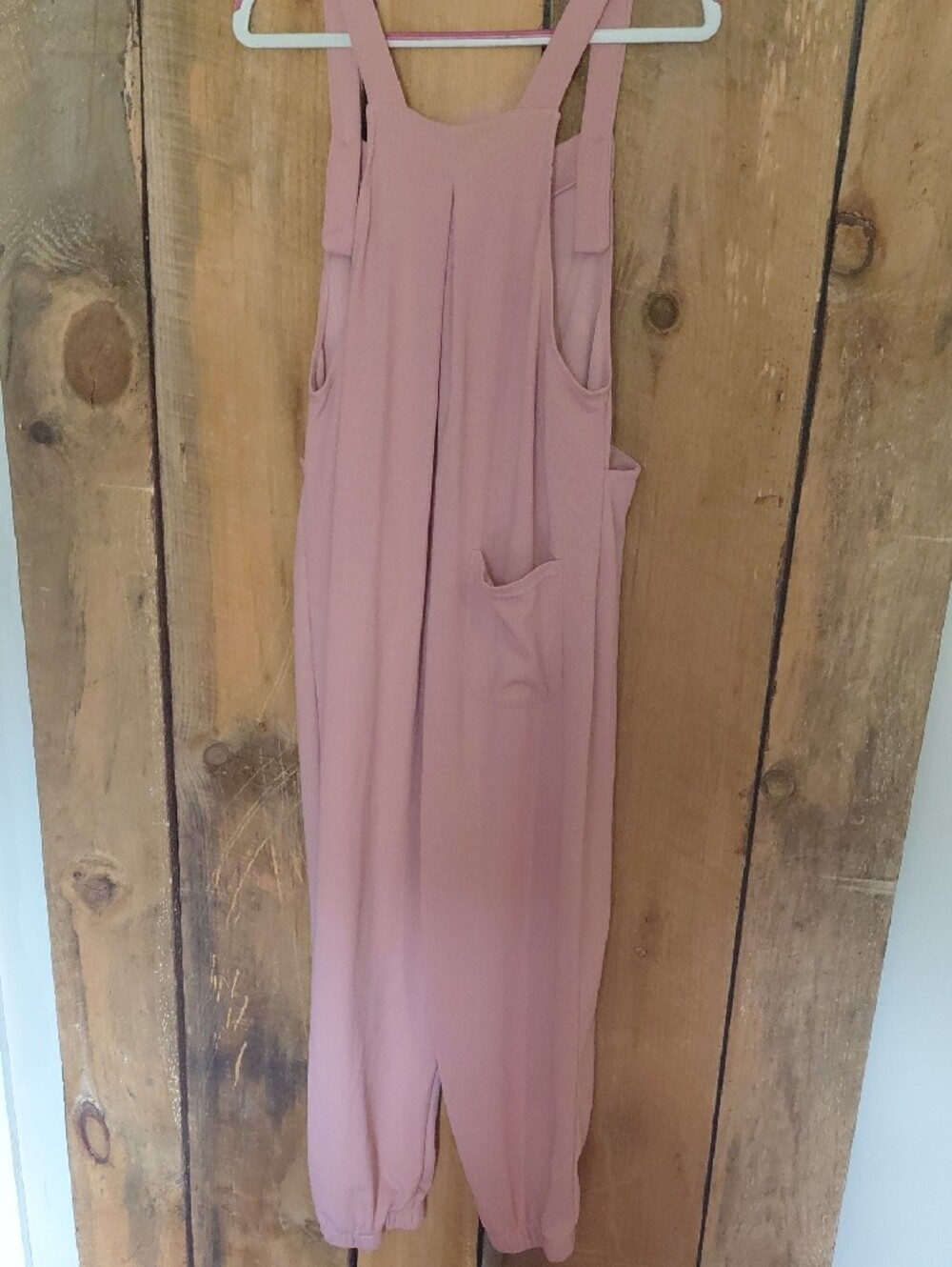NWOT HALARA Mauve Pink Relaxed Jumpsuit - Picture 4 of 5